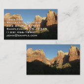 シオン国立公園の第一族長の裁判所 名刺 (正面/裏面)