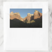 シオン国立公園の第一族長の裁判所 長方形シール (バッグ)