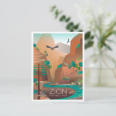 シオン国立公園はがき ポストカード (スタンド正面)