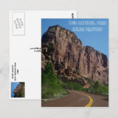 シオン国立公園はがき ポストカード (正面/裏面)