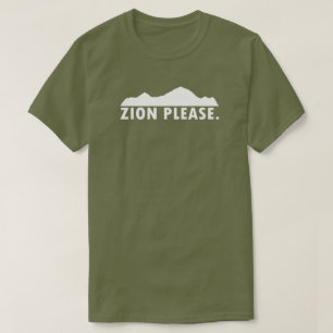 シオン国立公園ユタお願い Tシャツ