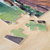 シオン国立公園ユタ州ナロウズ ジグソーパズル (側面)