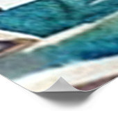 シオン国立公園ユタ州ナロウズ ポスター (角)