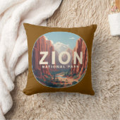 シオン国立公園ユタ クッション (ブランケット)