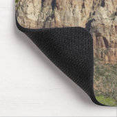 シオン国立公園Iのアメリカ国旗 マウスパッド (コーナー)