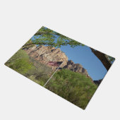 シオン国立公園IIのアメリカ国旗 ドアマット (アングル)