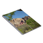 シオン国立公園IIのアメリカ国旗 ノートブック (右側)