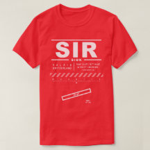 シオン空港SIR Tシャツ