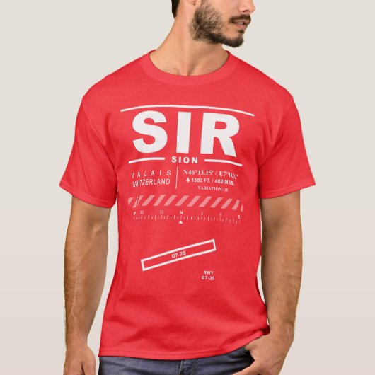 シオン空港SIR Tシャツ (正面)