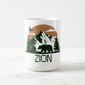 シオン – ユタ コーヒーマグカップ (中央)