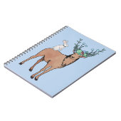シカおよびウサギ ノートブック (左側)
