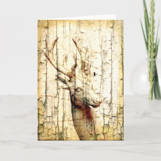 シカすべての行事カード サンキューカード (正面)