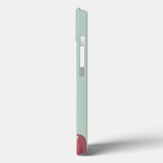 シカとウサギが雪の中で Case-Mate iPhoneケース (裏面 / 左)