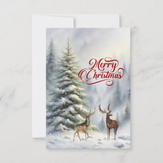 シカとシカと一緒に楽しいクリスマス (正面)