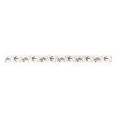 シカとフローラ サテンリボン (正面)