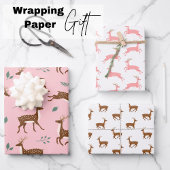 シカと離れ ラッピングペーパーシート