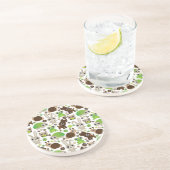 シカのカメのバニー動物の壁紙 コースター (側面)