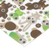 シカのカメのバニー動物の壁紙 テーブルクロス (アングル)