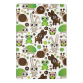 シカのカメのバニー動物の壁紙 ミニクリップボード (裏面)