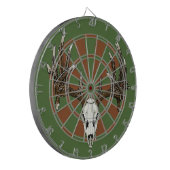 シカのスカル ダーツボード (正面左)