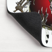 シカのスカル マウスパッド (コーナー)