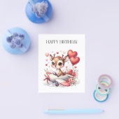 シカのパイロット 誕生日 チラシ (シングル)