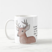 シカのマグへの庭師のガイド コーヒーマグカップ (左)
