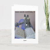 シカの交差か接吻(イギリス) カード (裏面)