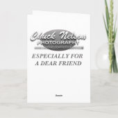 シカの友人 カード (裏面)