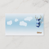 シカの天国-ビジネス 名刺 (裏面)