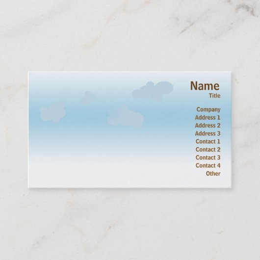 シカの天国-ビジネス 名刺 (正面)