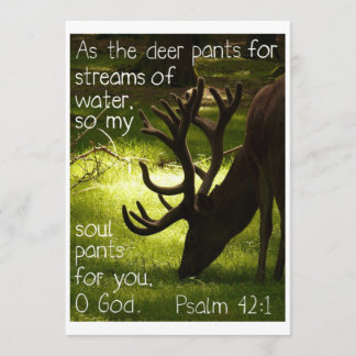 シカの招待状として 招待状