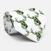 シカの狩りの迷彩柄の木びき台 ネクタイ (ロール)