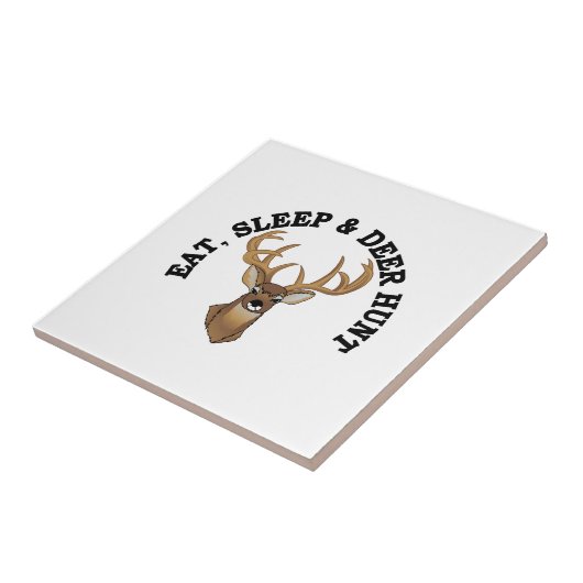 シカの狩り タイル (側面)