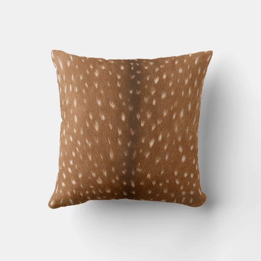 シカの皮// クッション (裏面)