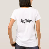 シカの頭のアンテロープ カントリー調 モダン Tシャツ (裏面)