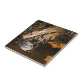 シカは入り江でじゃれつきます タイル (側面)