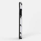 シカは白黒で模造します Case-Mate iPhoneケース (裏面/右)
