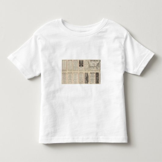シカゴおよびAltonの鉄道3 トドラーTシャツ (正面)
