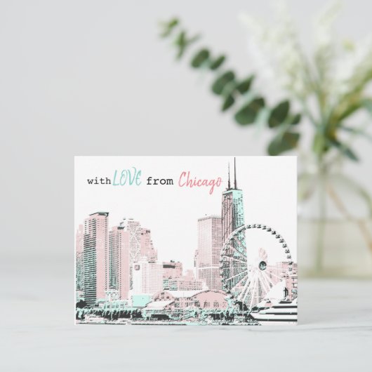 シカゴからのポストカード シーズンポストカード (スタンド正面)