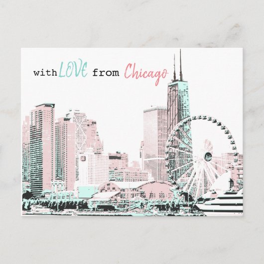 シカゴからのポストカード シーズンポストカード (正面)