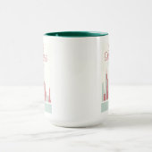 シカゴからのメリークリスマス マグカップ (中央)