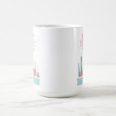 シカゴからの幸せな休日 コーヒーマグカップ (中央)