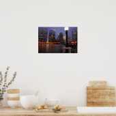 シカゴで霧が立つ ポスター (キッチン)