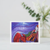 シカゴに青い月 POST CARD ポストカード (スタンド正面)