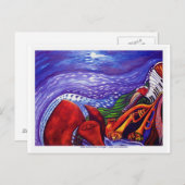 シカゴに青い月 POST CARD ポストカード (正面/裏面)