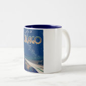 シカゴに飛ぶ ツートーンマグカップ (正面右)