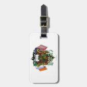 シカゴのアイルランド語 ラゲッジタグ (正面縦)