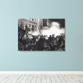 シカゴのアナキスト暴動 キャンバスプリント (インサイチュ (ウッドフロア))