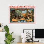 シカゴのイリノイ劇場ポスターのベン=フール ポスター (ホームオフィス)